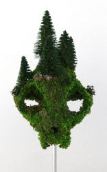 Cráneo vegetal G detalle 4