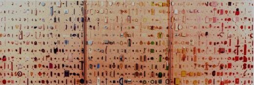 Gamas objetuales (100x300). Col. Part.