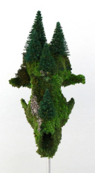 Cráneo vegetal P detalle 4