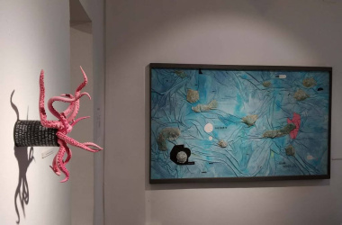 Vista de la Exposición en Galería Blanca Soto